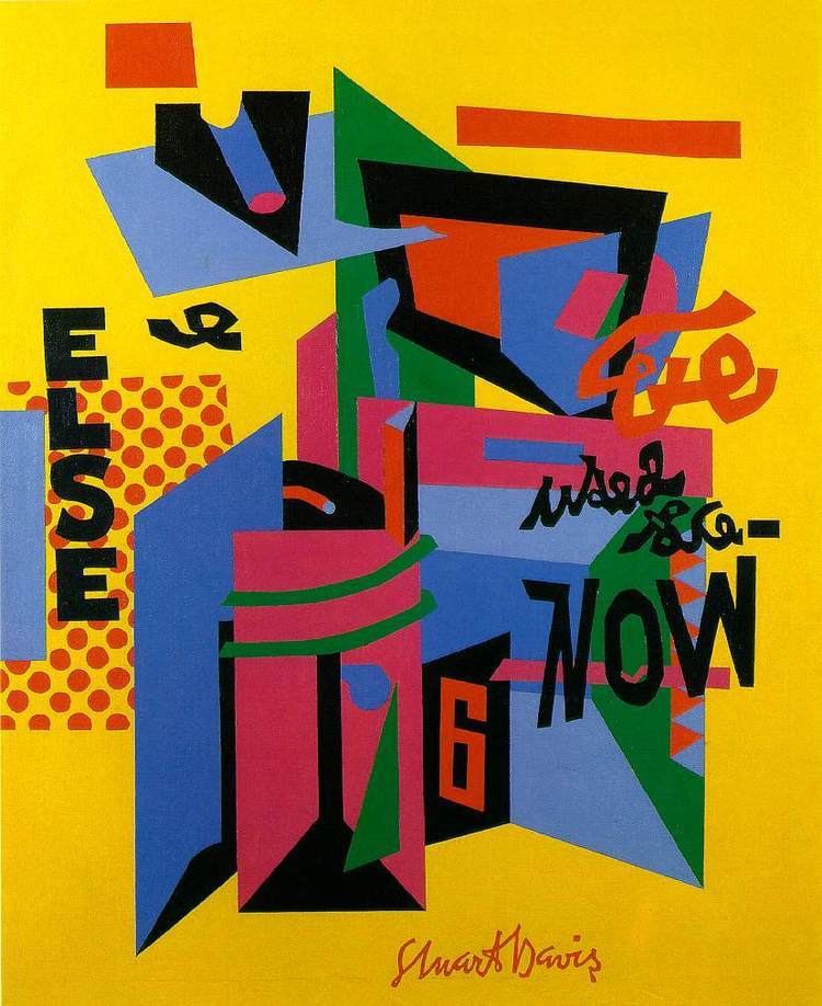 Stuart Davis (painter) Lisa Pressman Art Blog Steven Baris