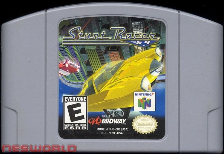Stunt Racer 64 nesworldcom stunt racer 64 nusnr3eusa nintendo64 n64 game