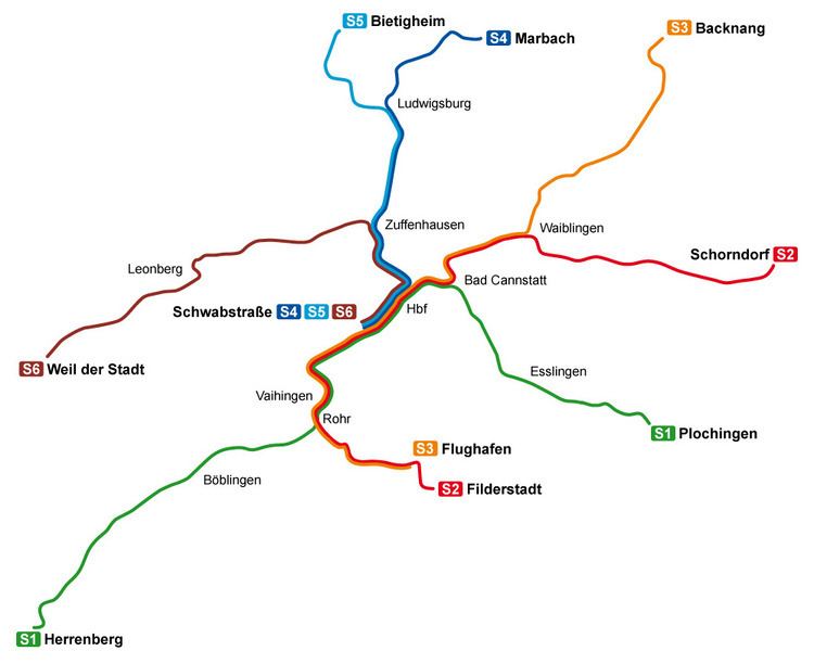 Stuttgart S-Bahn SBahn Stuttgart Wikipedia la enciclopedia libre