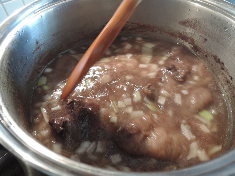 Suaasat Cooking Suaasat a Traditional Greenlandic Seal Soup Recipe