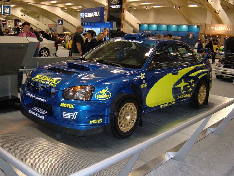 Subaru World Rally Team FileSubaru World Rally Team Impreza WRX STi X1 SRT sideJPG