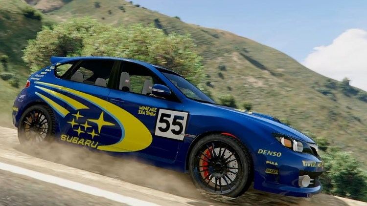 Subaru World Rally Team Subaru World Rally Team livery GTA V YouTube