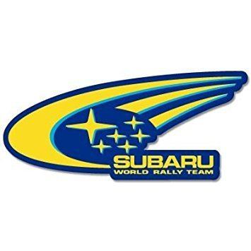 Subaru World Rally Team Amazoncom SUBARU World Rally Team car styling Vynil Car Sticker