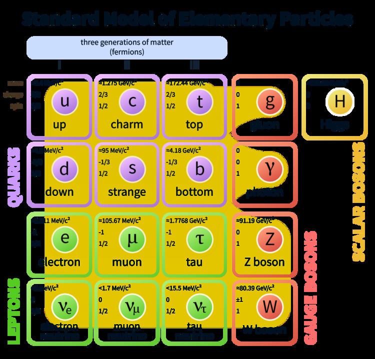 Subatomic particle