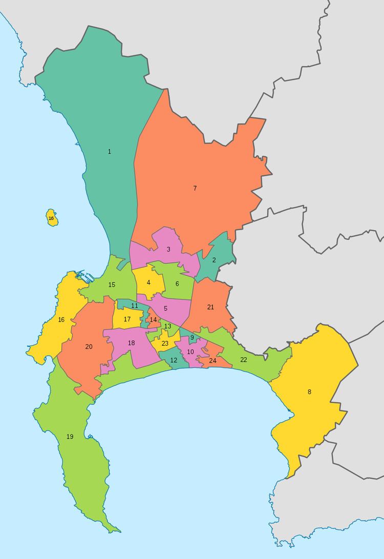 Subcouncils of the City of Cape Town