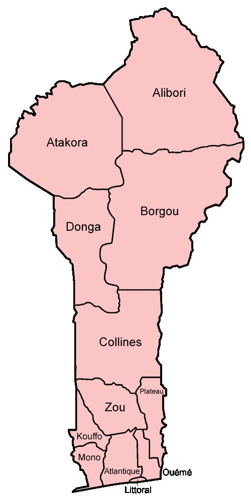 Subdivisions of Benin