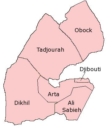 Subdivisions of Djibouti