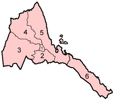 Subdivisions of Eritrea