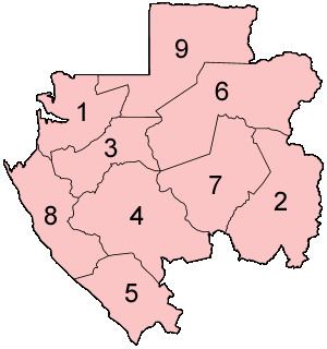 Subdivisions of Gabon