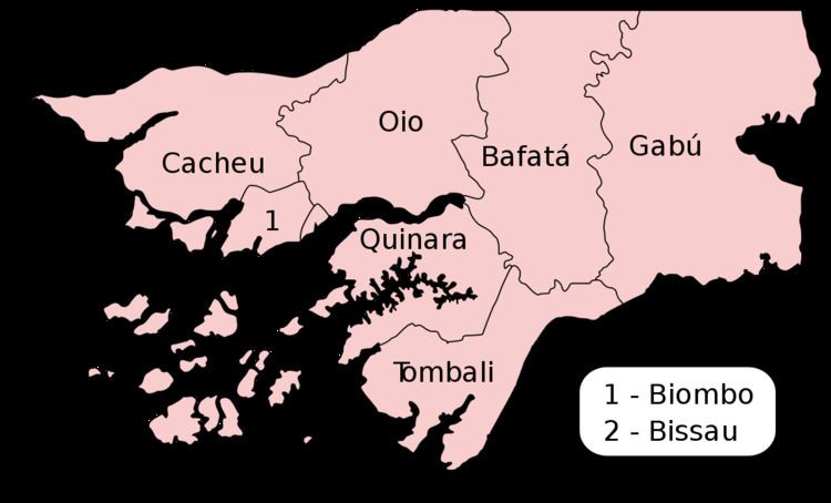 Subdivisions of Guinea-Bissau