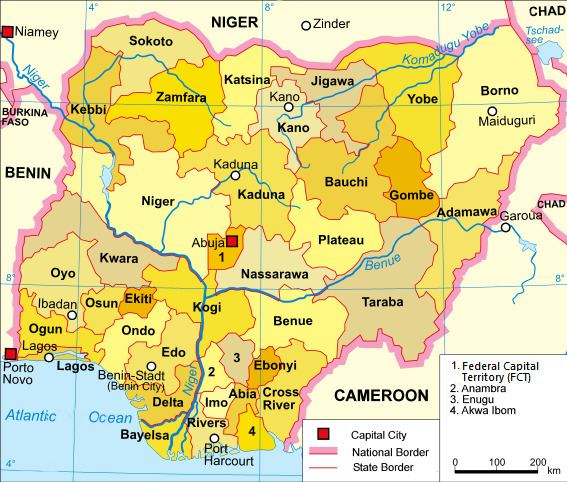 Subdivisions of Nigeria