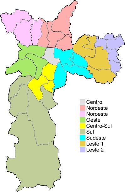 Subdivisions of São Paulo