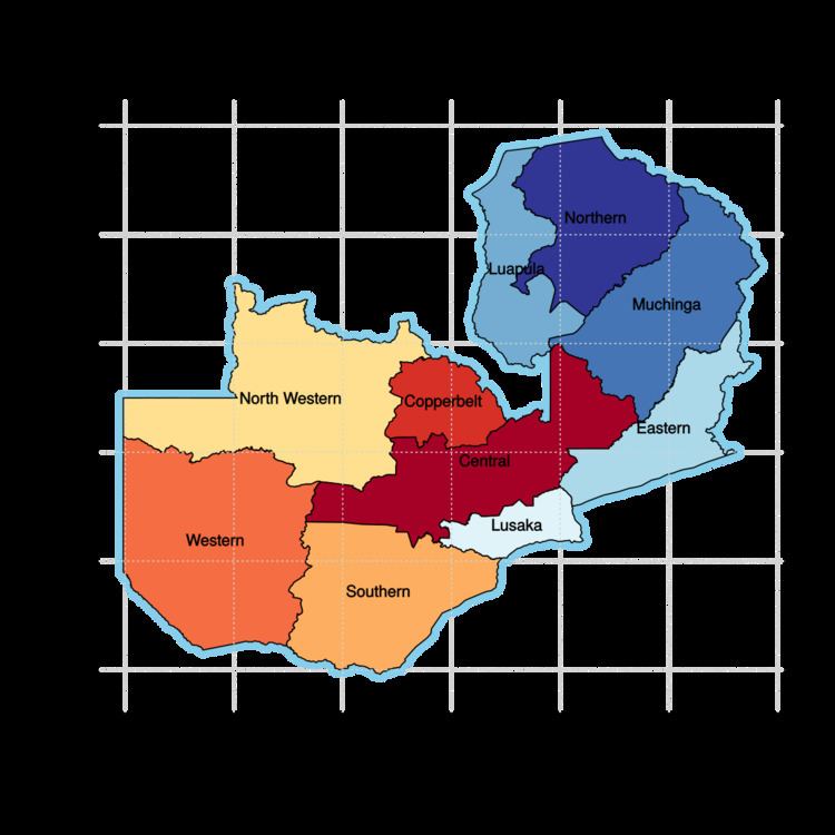 Subdivisions of Zambia