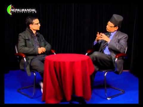 Subhash Ram Prajapati Nepalmandal National TV with Subhash Ram Prajapati WNO Secretary