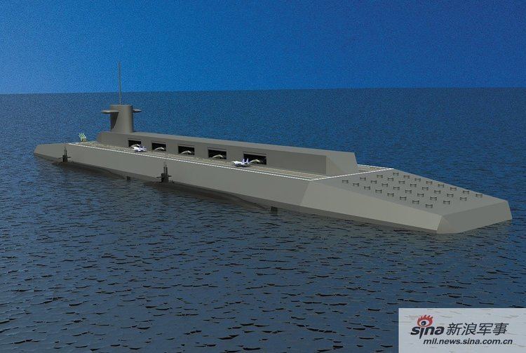 Submarine aircraft carrier Aircraft How about this modern submarine aircraft carrier