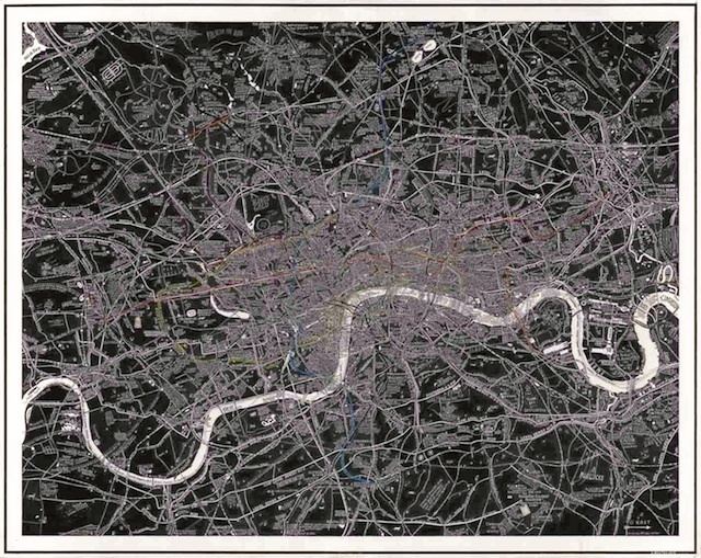Subterranean London Stephen Walter39s Map Of Subterranean London Londonist