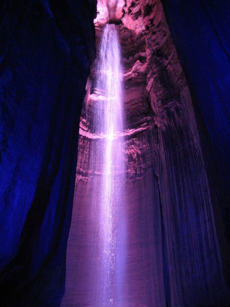 Subterranean waterfall