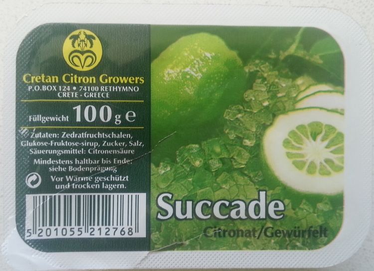 Succade Succade citronat 100g