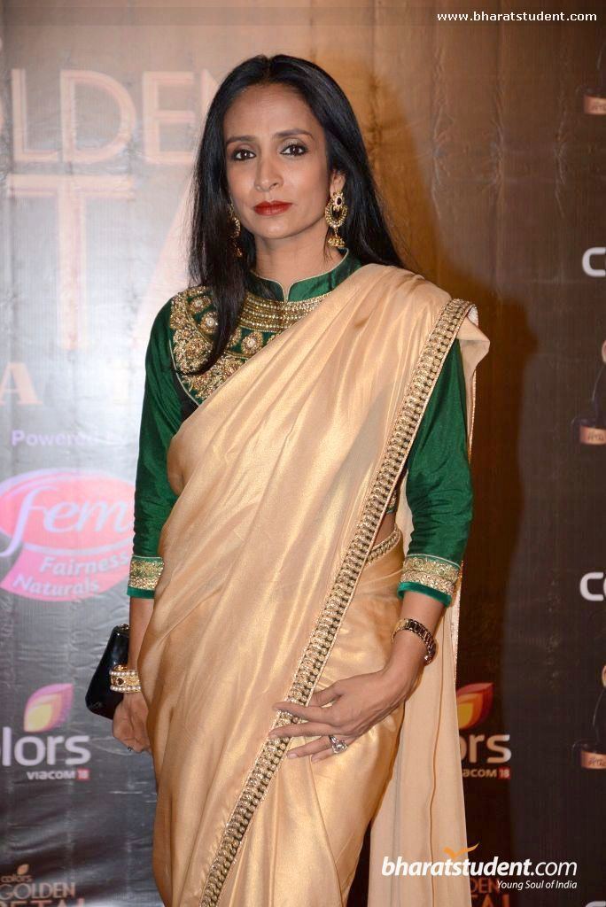 Suchitra Pillai-Malik Suchitra PillaiMalikCOLORS Golden Petal Awards 2013