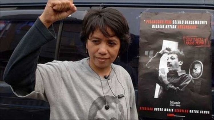 Suciwati Indonesian human rights widow fights for justice BBC News