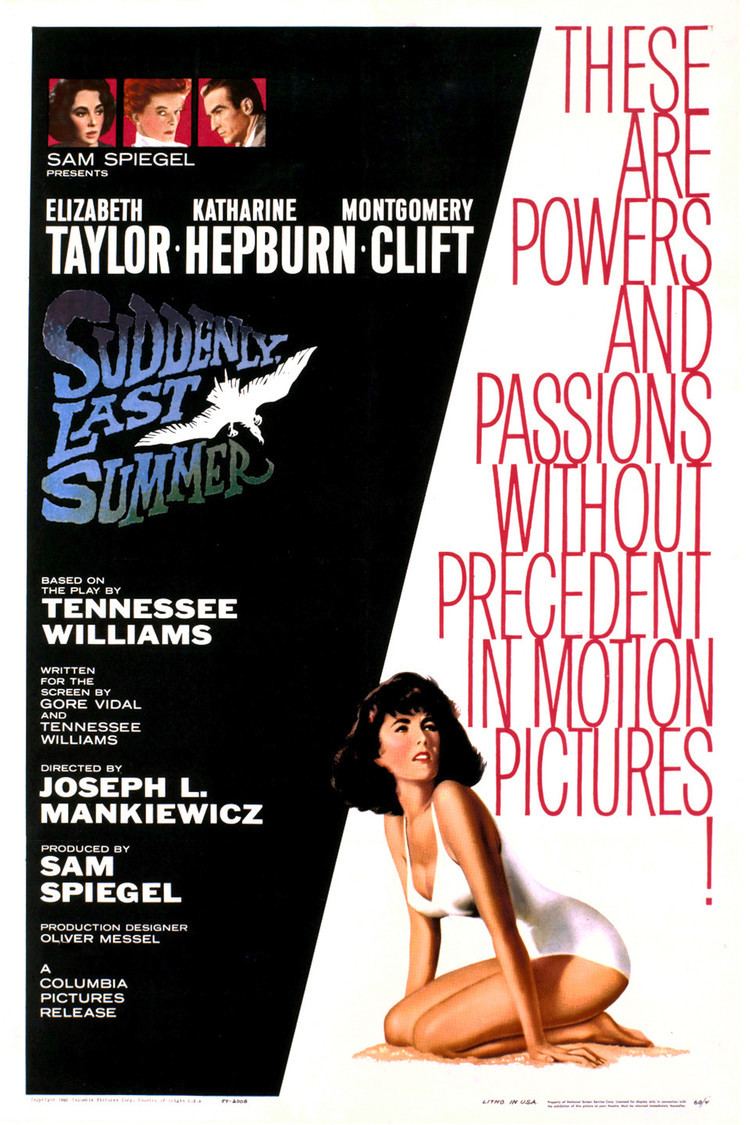 Suddenly Last Summer wwwgstaticcomtvthumbmovieposters1961p1961p