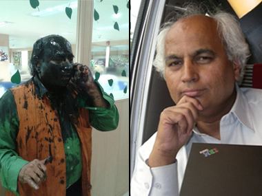 Sudheendra Kulkarni Shiv Sena at it again smears black ink on Sudheendra