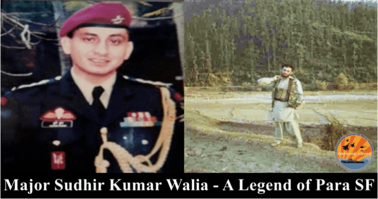 Sudhir Kumar Walia Major Sudhir Kumar Walia Legend Of Indian Para SF DefenceLover