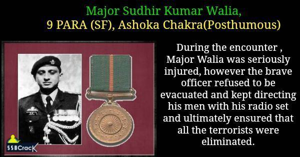 Sudhir Kumar Walia Story Of Major Sudhir 9 PARA SF Ashoka Chakra