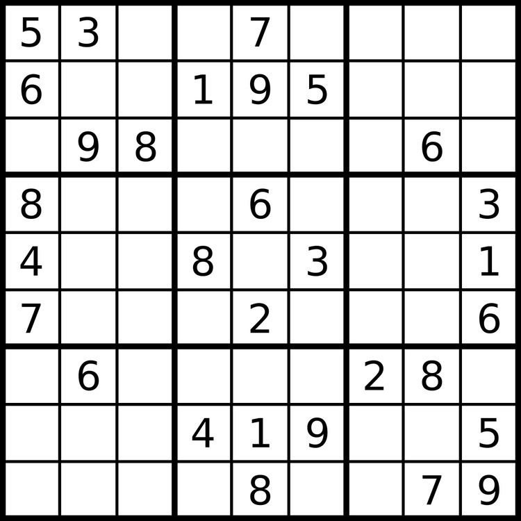 Sudoku solving algorithms