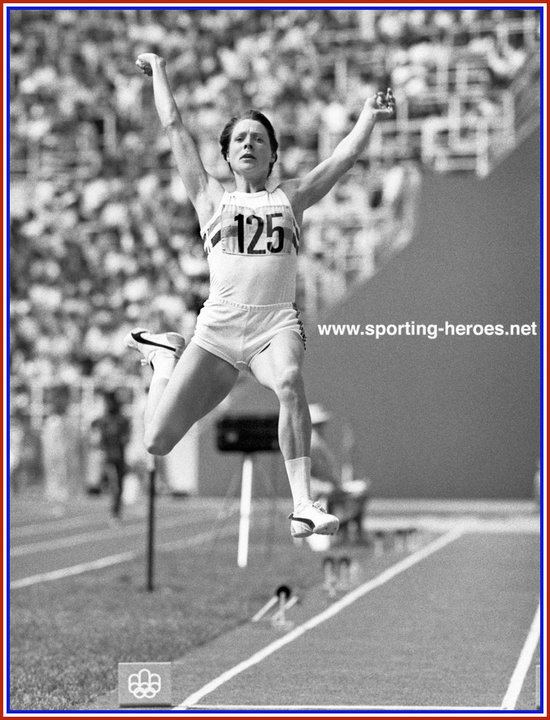 Sue Reeve Sue REEVE 1978 Commonwealth Long Jump Champion Great Britain