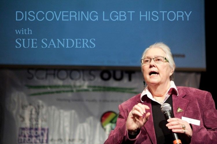 Sue Sanders An interview with Sue Sanders founder of LGBT History Month Pi