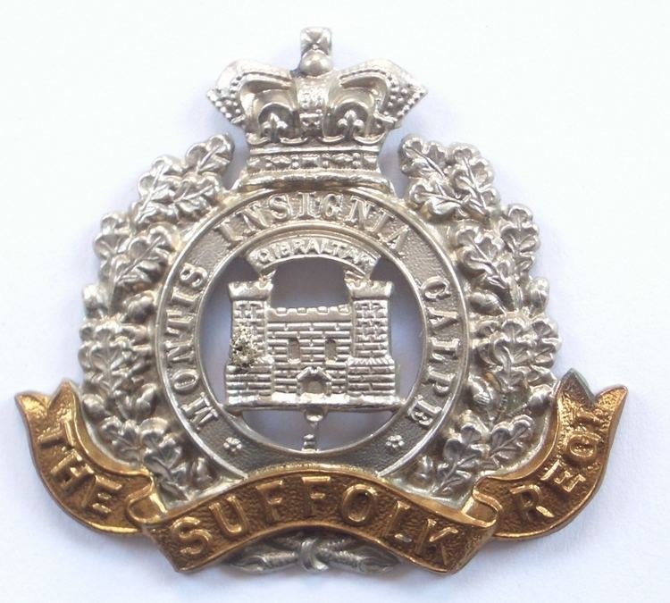 Suffolk Regiment Suffolk Regiment Victorian cap badge in INFANTRY