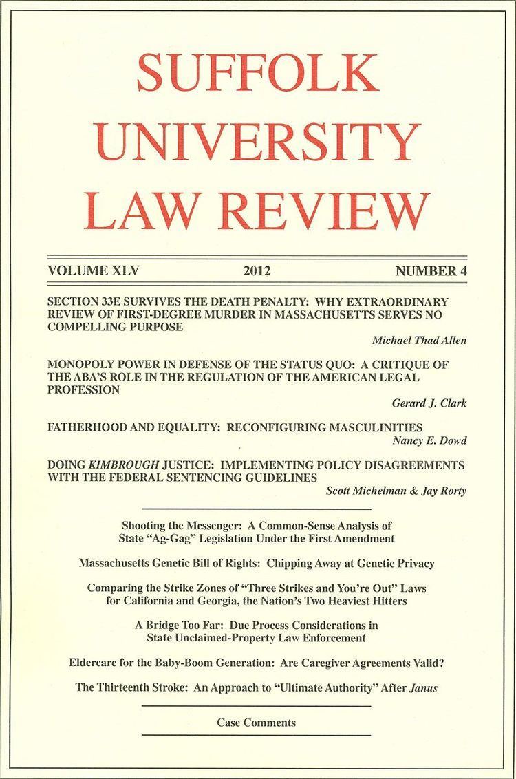 Suffolk University Law Review