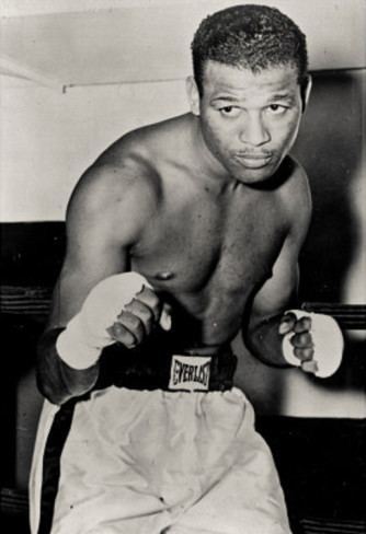 Sugar Ray Robinson Sugar Ray Robinson Boxing Pose Archival Photo Sports Poster Print