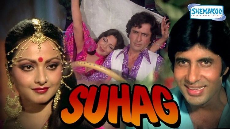 Amitabh Bachchan, Shashi Kapoor, Rekha, and Parveen Babi in Suhaag (1979 film)