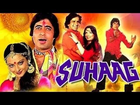 Amitabh Bachchan, Shashi Kapoor, Rekha, and Parveen Babi in Suhaag (1979 film)