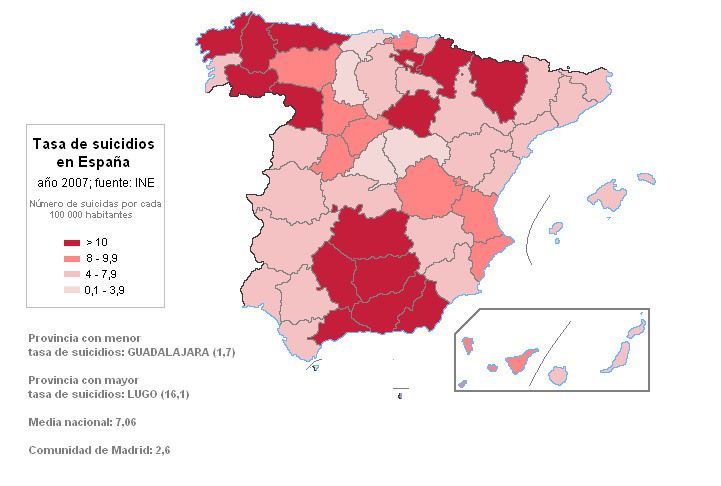 Suicide in Spain