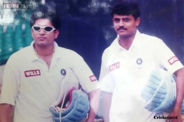 Sujith Somasunder (Cricketer) playing cricket