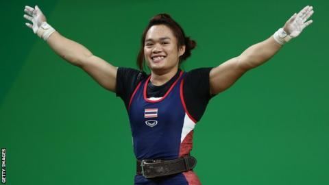 Sukanya Srisurat Rio Olympics 2016 Thailand39s Sukanya Srisurat wins 58kg