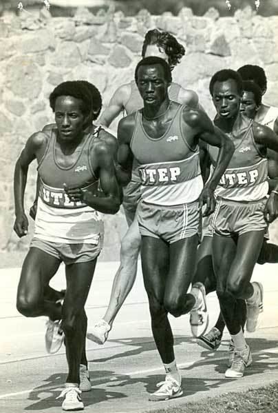 Suleiman Nyambui Suleiman Nyambui center who ran at UTEP between 19781982 and won