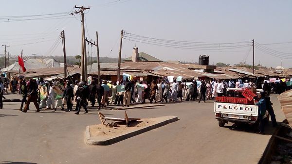 Suleja Free Zakzaky Protest Continue in Suleja Abuja Islamic Movement in
