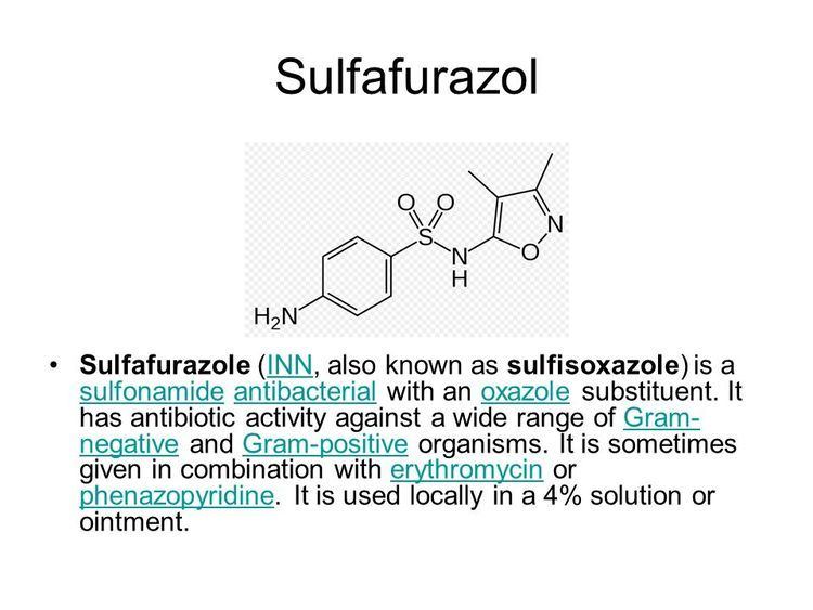 Sulfafurazole Sulfafurazole Images Video Information