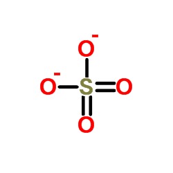 Sulfate Sulfate dianion O4S ChemSpider