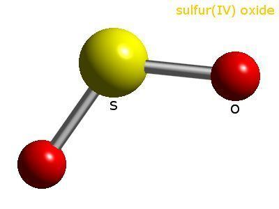 Sulfur dioxide Sulfursulphur dioxide WebElements Periodic Table