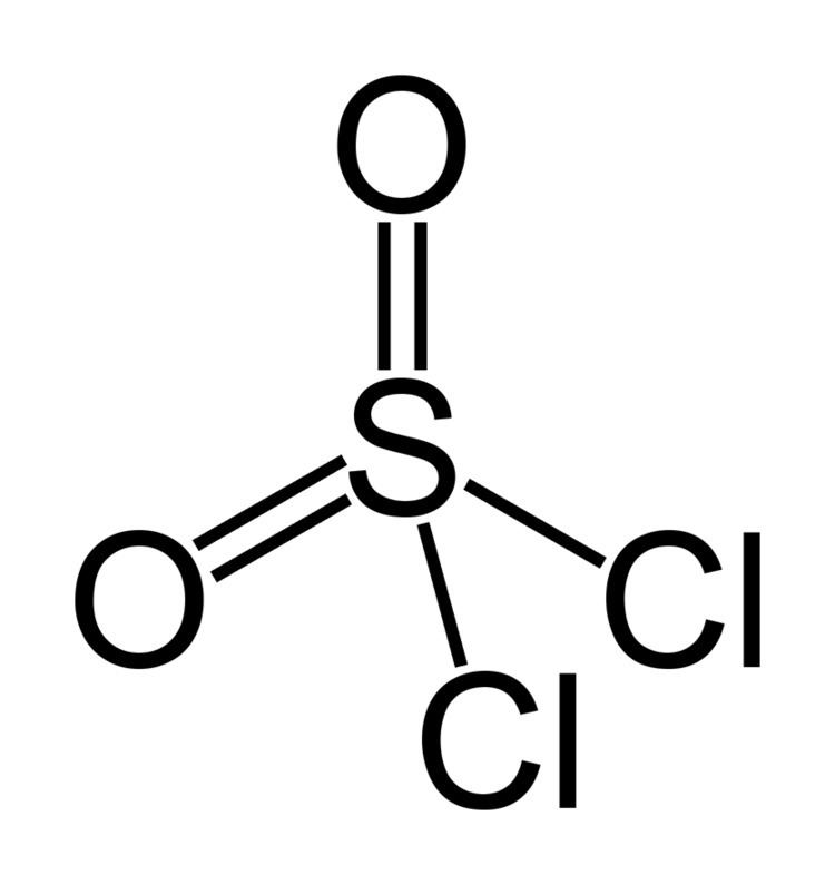 Sulfuryl chloride httpsuploadwikimediaorgwikipediacommons88