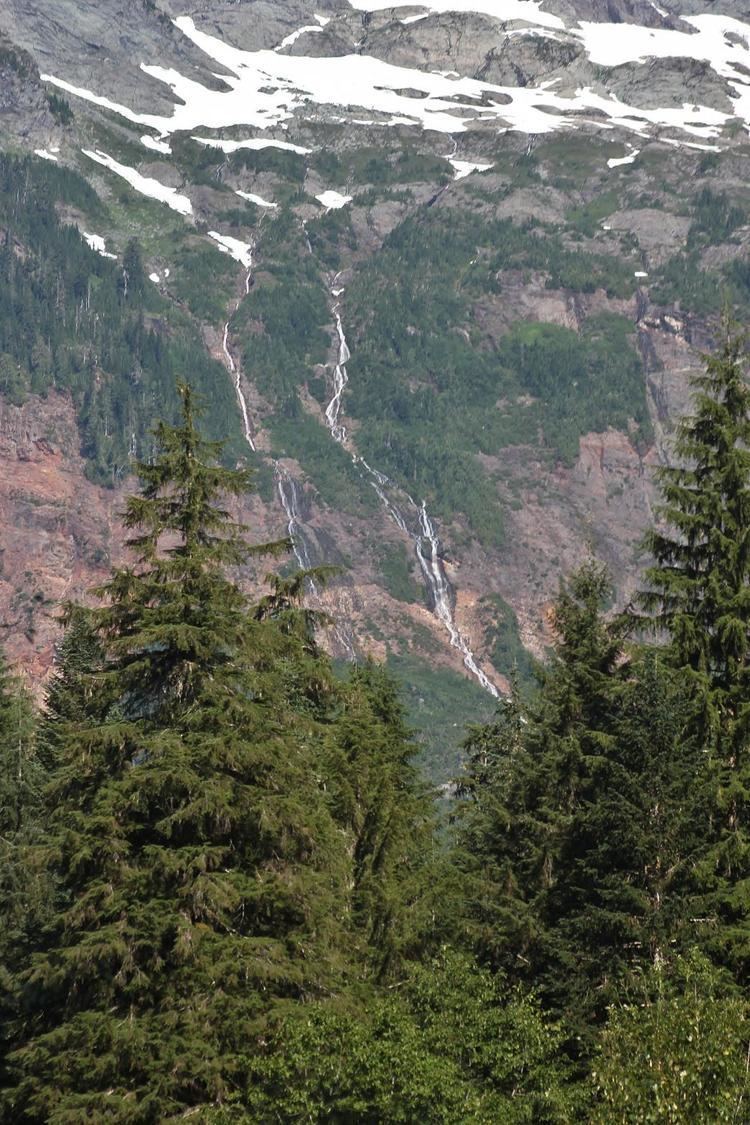 Sulphide Creek Falls Jagged Ridge Falls