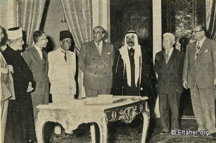 Sultan al-Atrash Mohamed Ali Eltaher Syria 1955 With Sultan Pasha Al