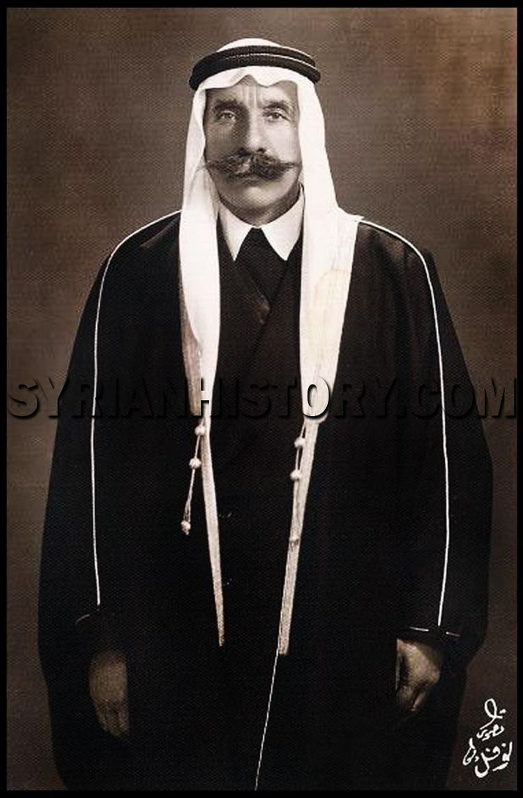 Sultan al-Atrash Syrian History Sultan Pasha alAtrash in 1946
