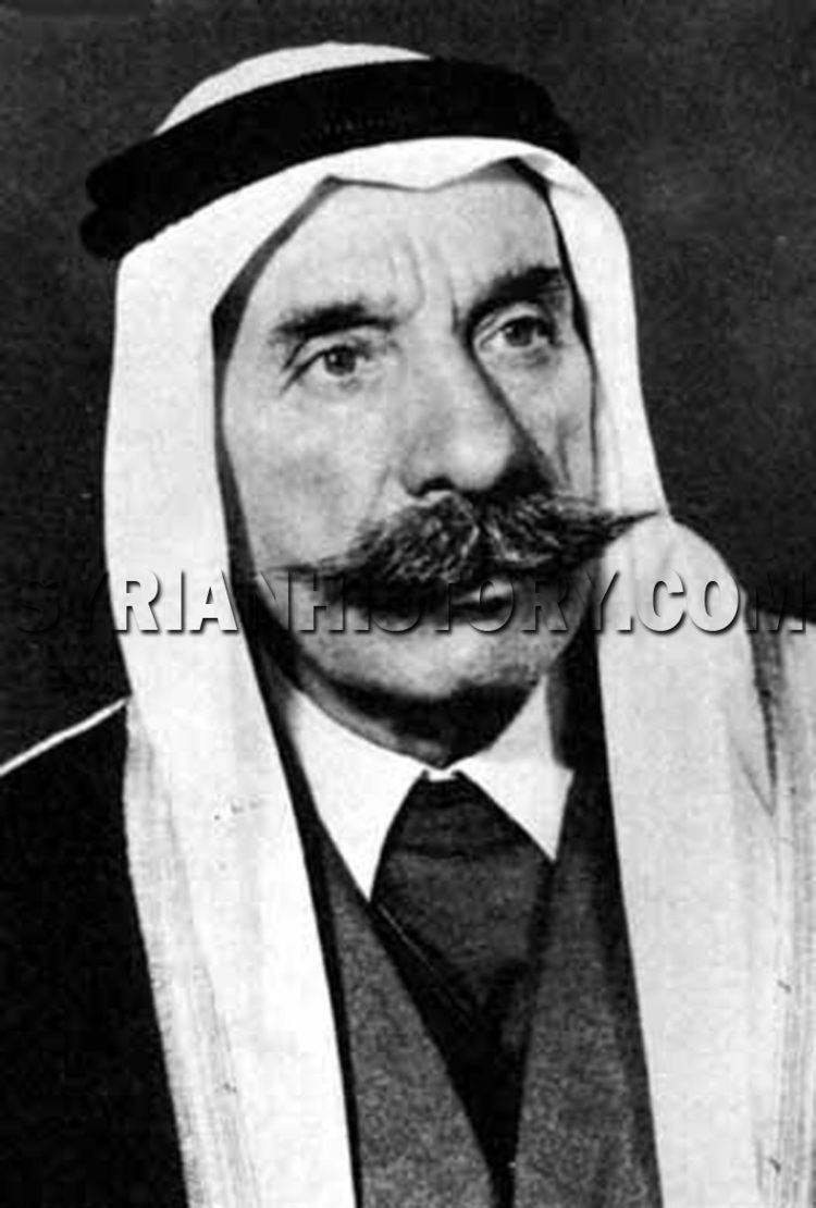 Sultan al-Atrash Syrian History Sultan Pasha alAtrash commander of the