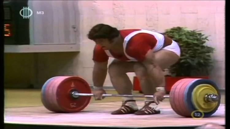 Sultan Rakhmanov Sultan Rakhmanov Olympic Weightlifting 1980 Moscow 110kg